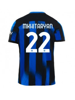 Billige Inter Milan Henrikh Mkhitaryan #22 Hjemmedrakt 2023-24 Kortermet